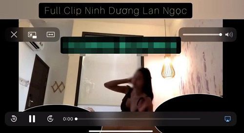 Ninh Dương Lan Ngọc lộ clip nóng